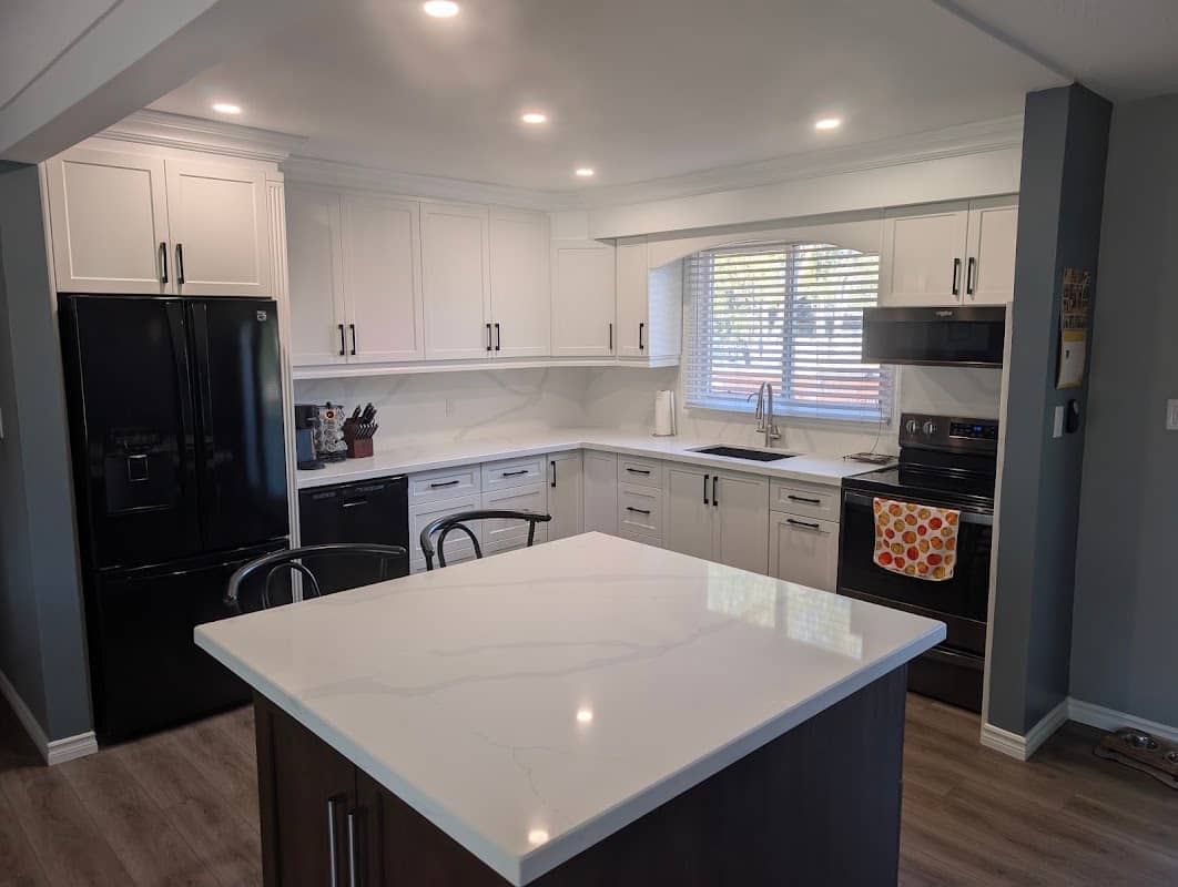 A2z Kitchen Cabinets, cabinet and countertop installation in Brampton