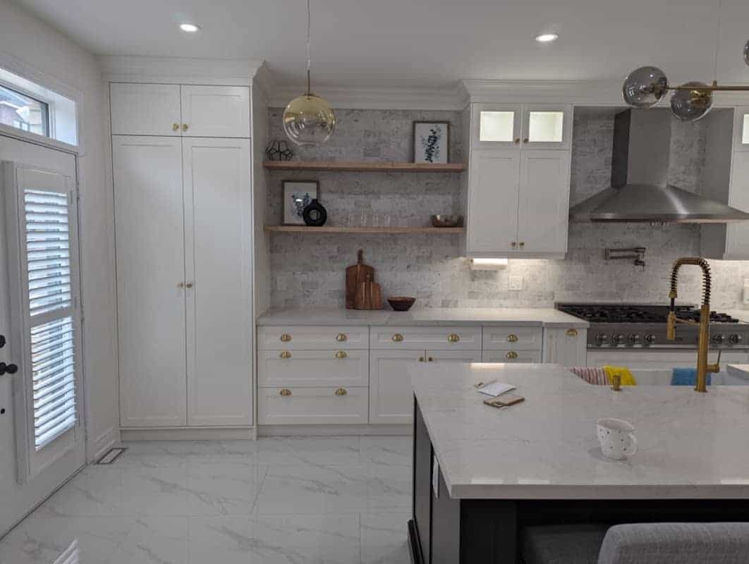 ADA Kitchen, cabinet and countertop installation in Markham, image 2