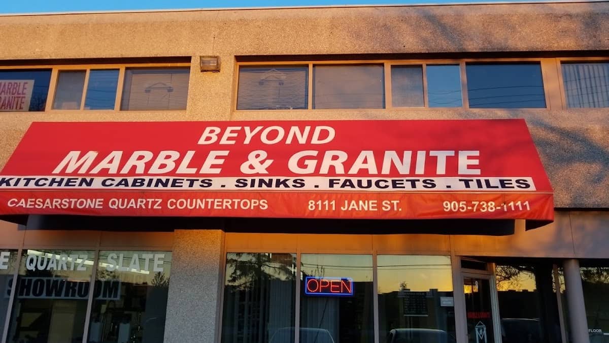 Beyond Marble & Granite Inc. (BMG), countertop installation in Vaughan