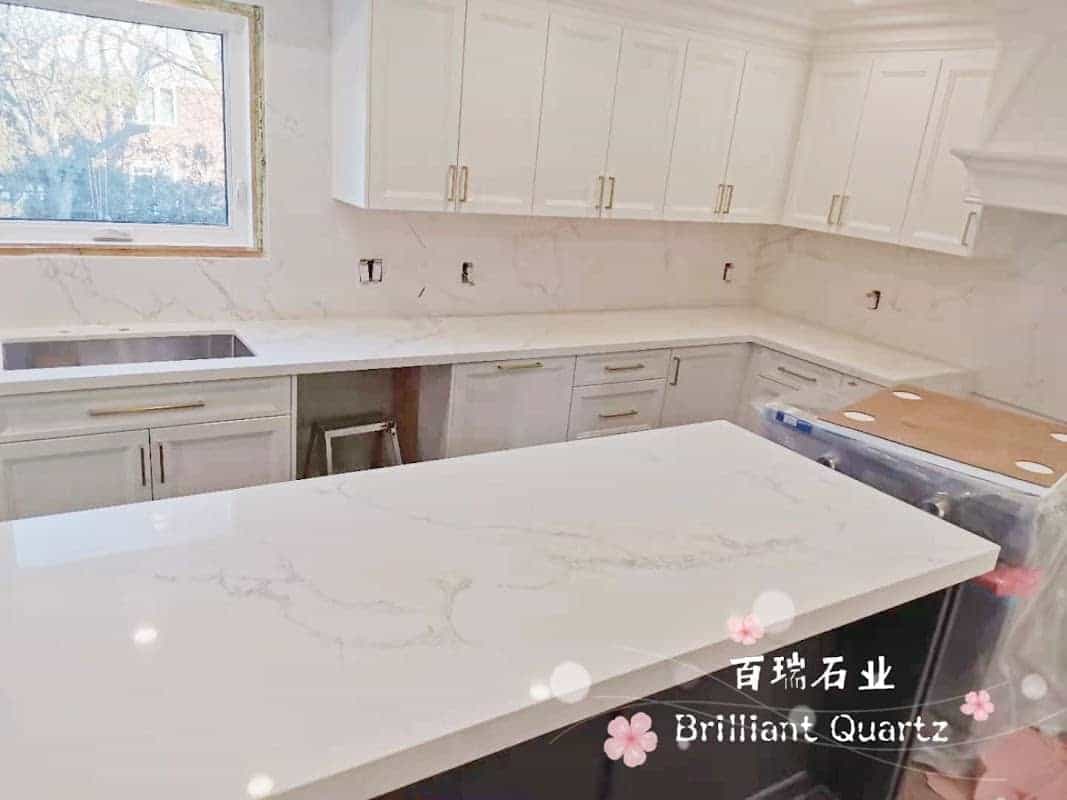 Brilliant Quartz, kitchen renovation in Markham, image 2