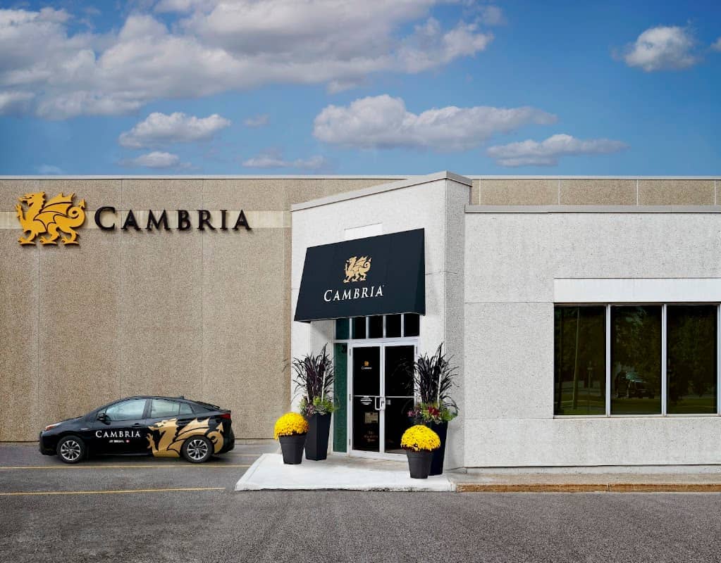 Cambria Sales and Distribution Center Showroom - Toronto, countertop installation in Richmond Hill