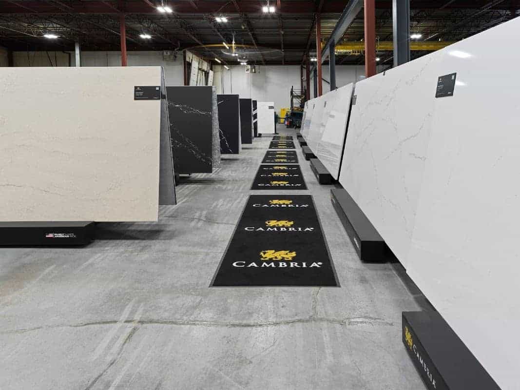 Cambria Sales and Distribution Center Showroom - Toronto, countertop installation in Richmond Hill, image 3