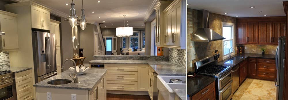 Canada Quartz, kitchen renovation in Vaughan