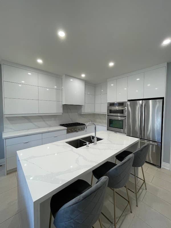 Casablanca Kitchens Inc, cabinet and countertop installation in Vaughan