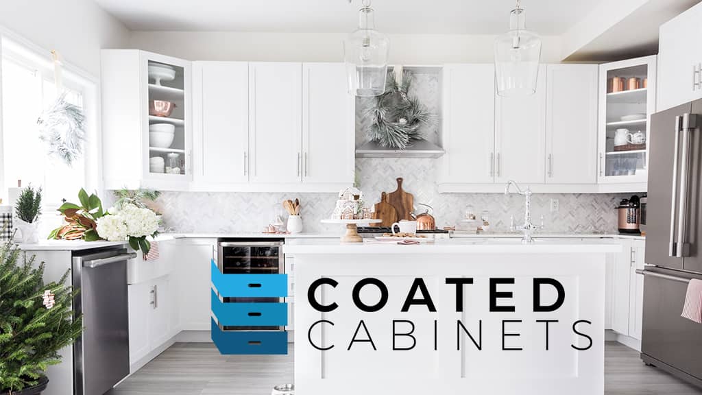 Coated Cabinets, kitchen renovation in North York
