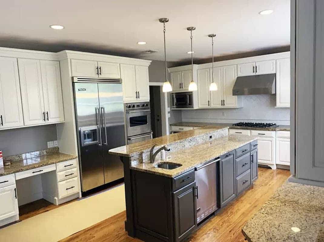 Coated Cabinets, kitchen renovation in North York, image 2