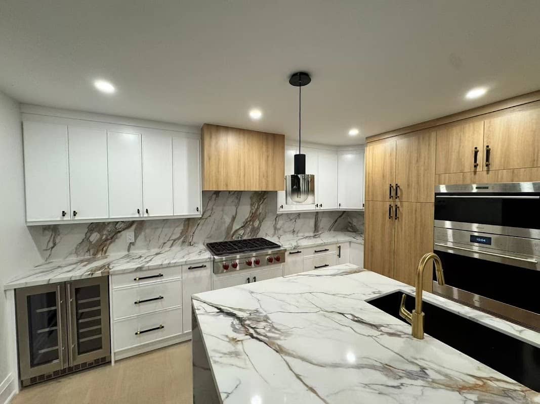 Combie Design, countertop installation in Richmond Hill