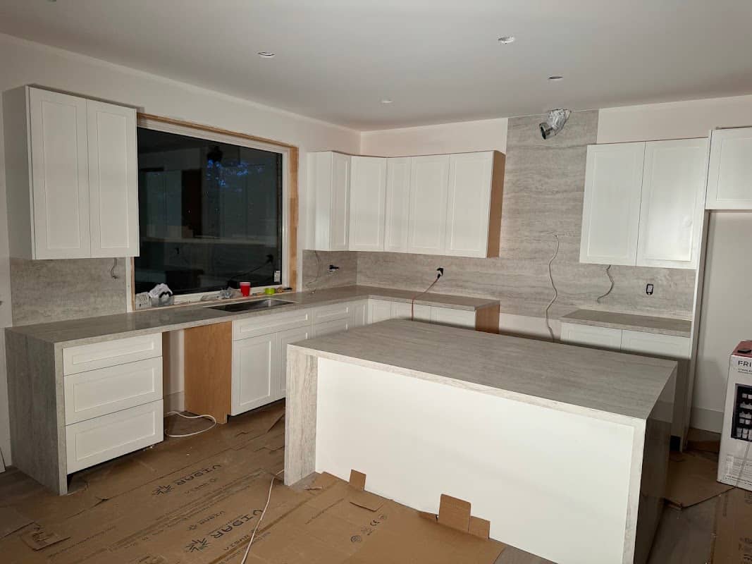 cornerstone, countertop installation in Pickering