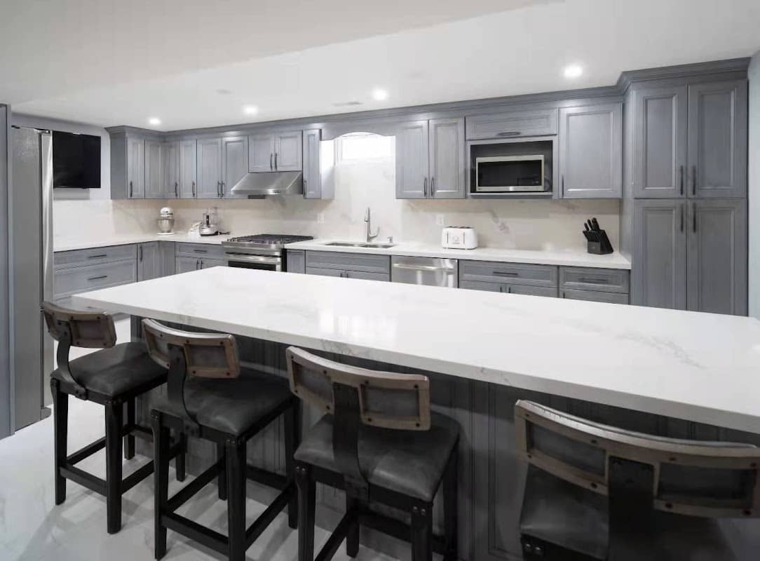 E-Goal Kitchen & Reno, cabinet and countertop installation in Vaughan
