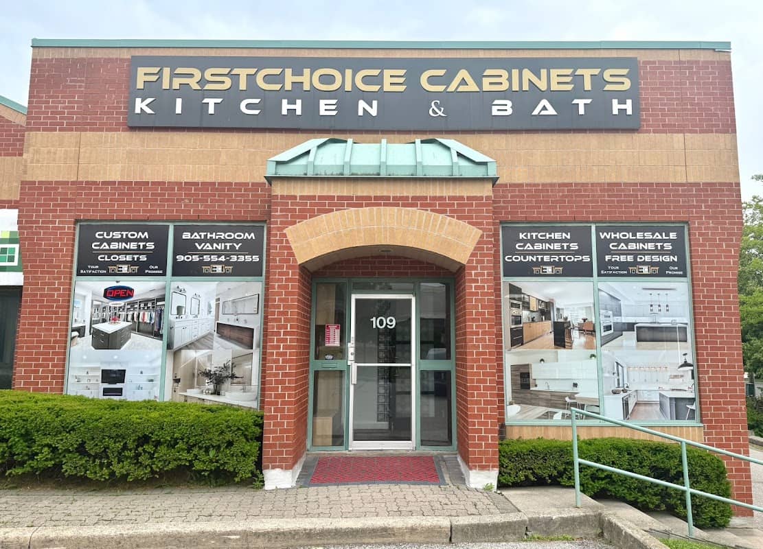 FIRSTCHOICE CABINETS KITCHEN & BATH INC., cabinet and countertop installation in Markham