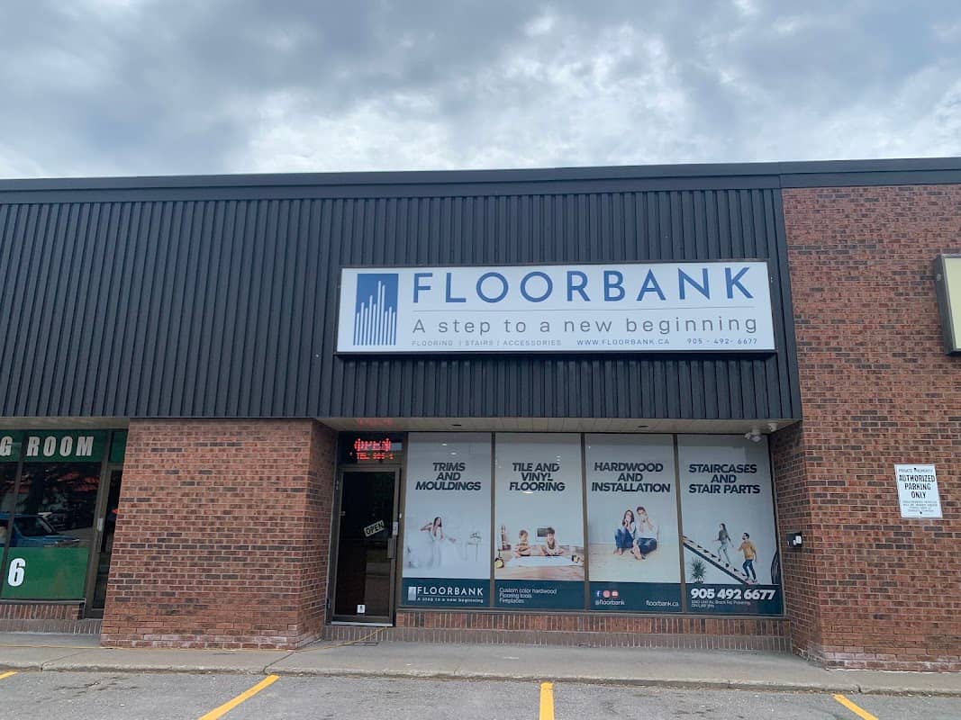 FLOORBANK - Hardwood, Engineered hardwood, Vinyl Flooring & Staircase Manufacturers, countertop installation in Pickering