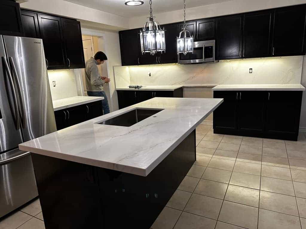 Greater Quartz Countertops - Countertop Fabricators/Installers l Silestone l Ceasurestone, countertop installation in Midtown (Yonge & Eglinton), image 2