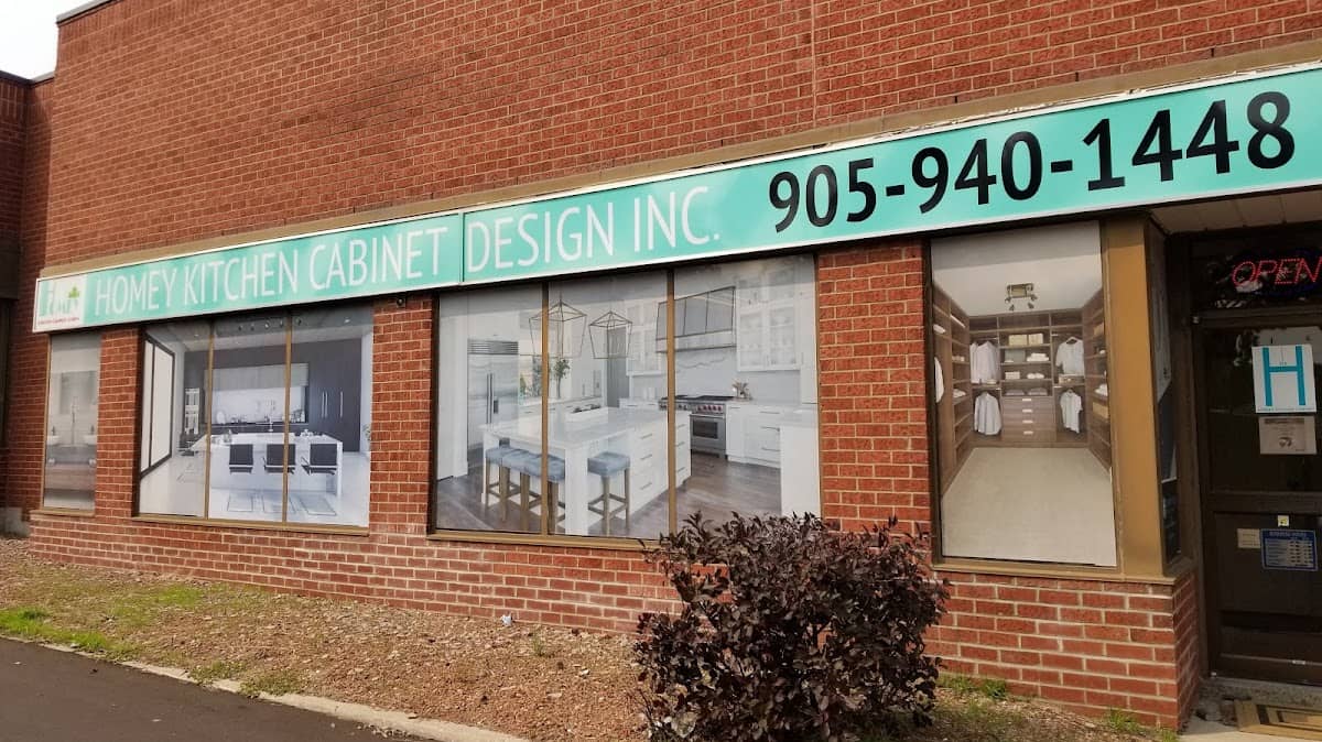 Homey Kitchen Cabinet Design Inc., cabinet and countertop installation in Markham