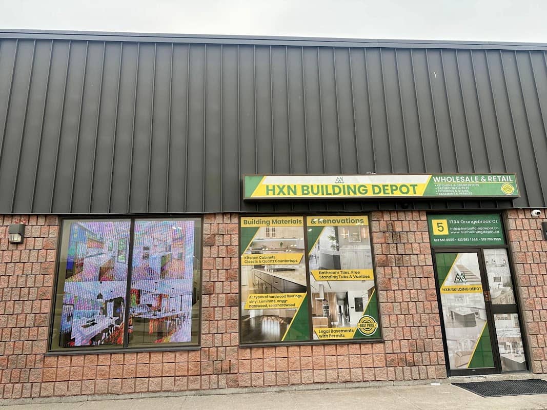 HXN Building Depot, countertop installation in Pickering
