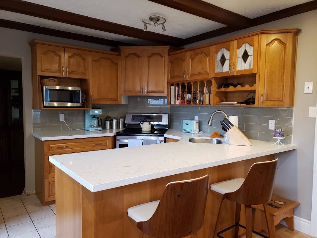 JK Design Group, countertop installation in Ajax