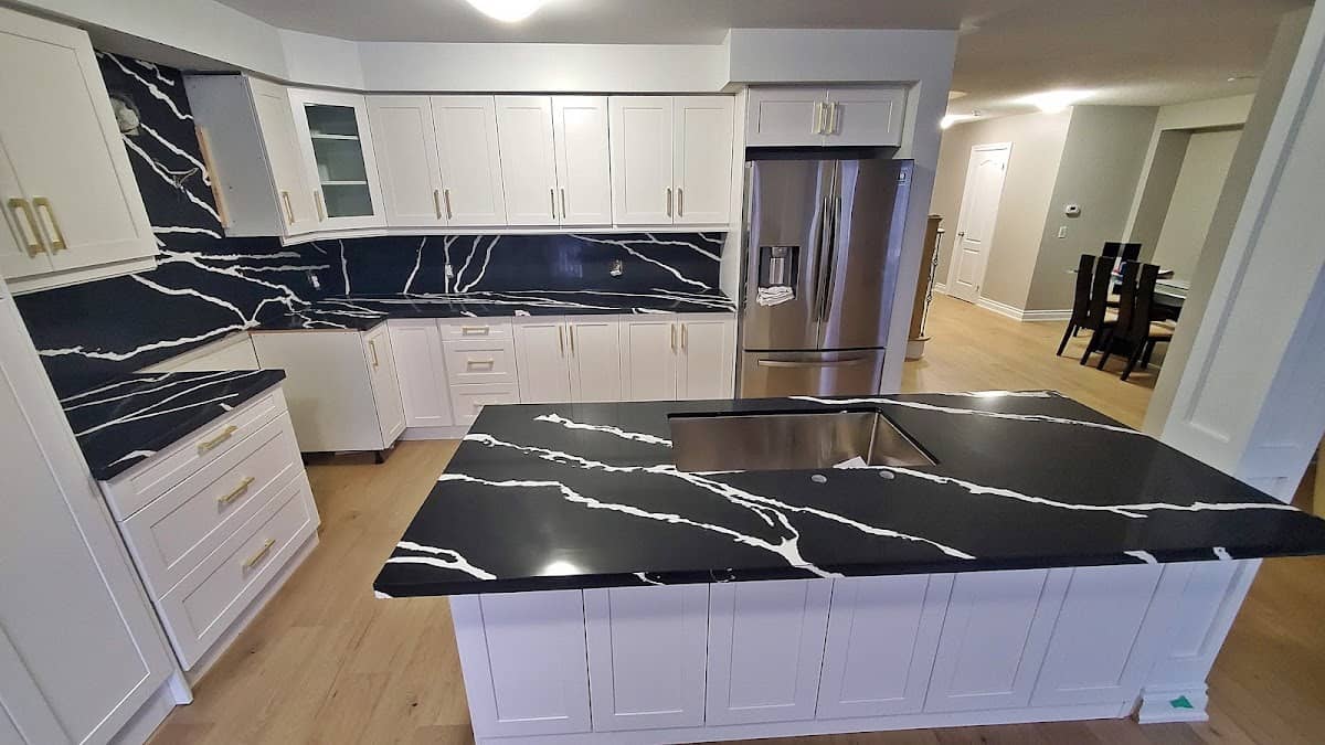 Kitchen Reno 4 U, countertop installation in Pickering