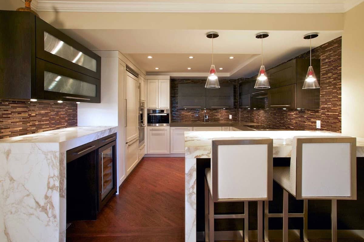 Latitude Surfaces, countertop installation in North York