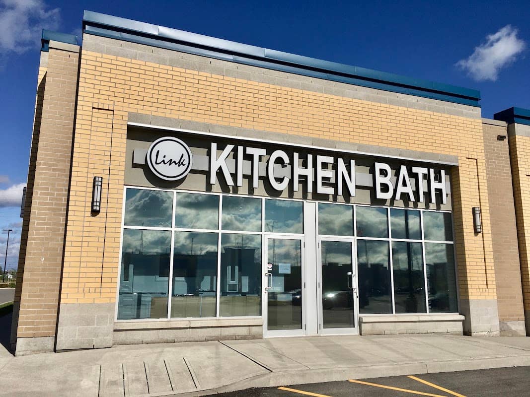 Link Kitchen & Bath, cabinet and countertop installation in Burlington