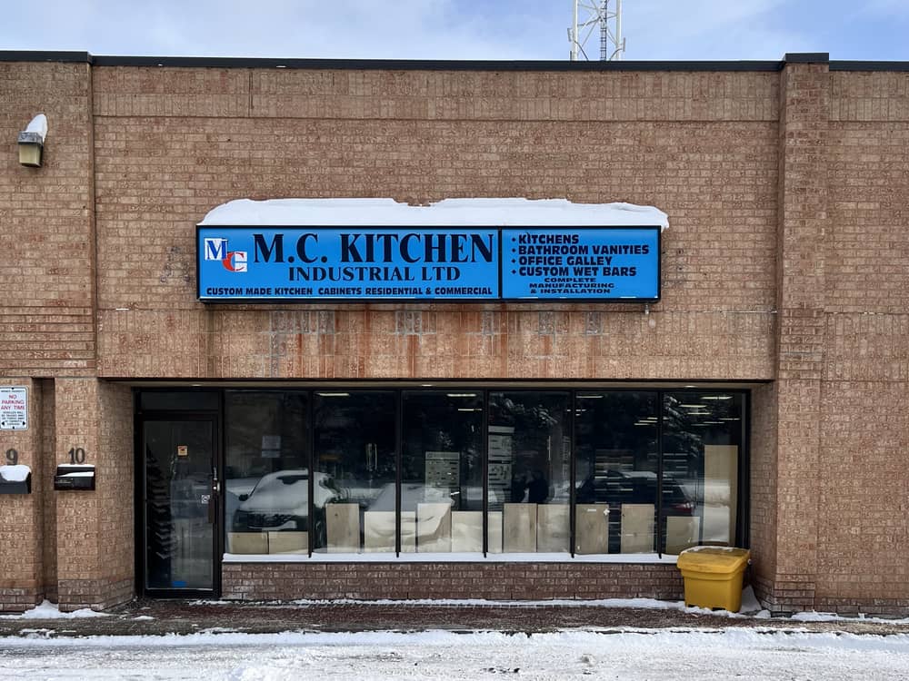 M C Kitchen Indl Ltd, cabinet and countertop installation in Markham
