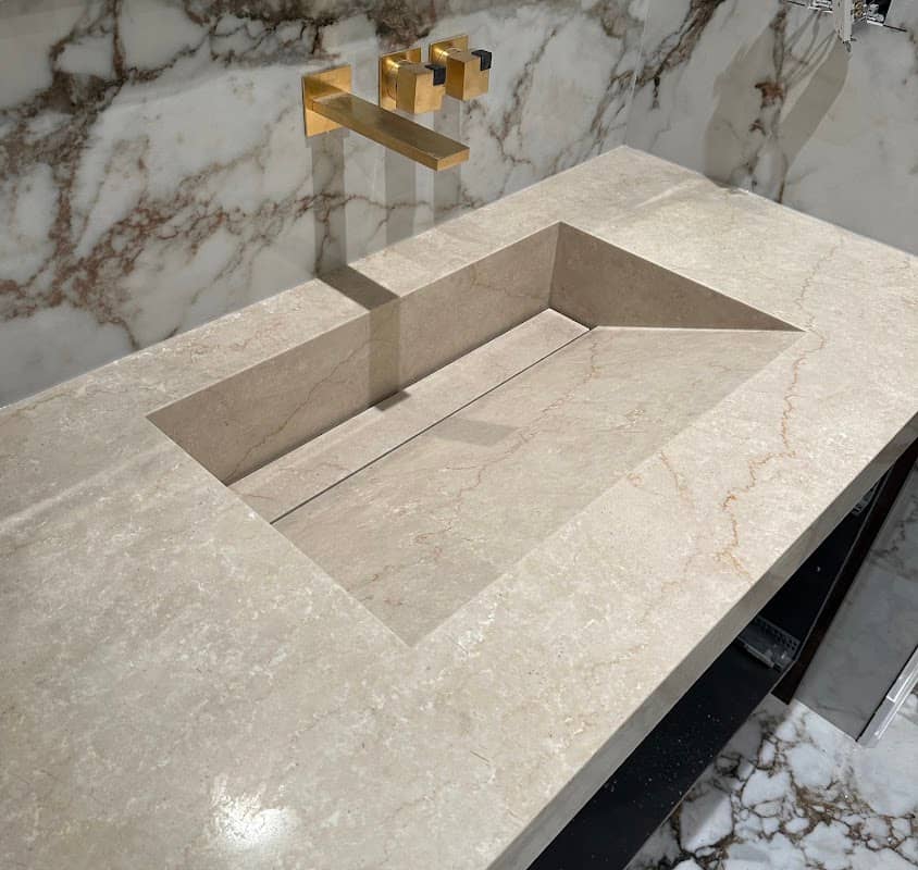 Marble Works Toronto inc., countertop installation in Etobicoke