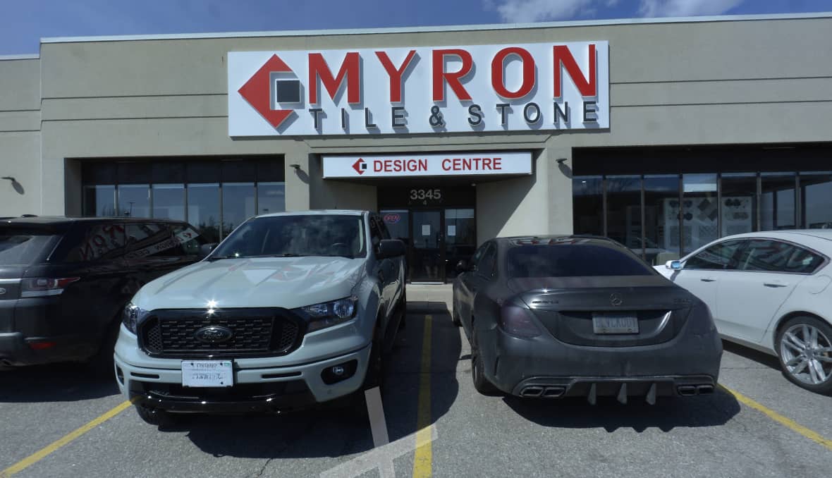 Myron Tile Store Mississauga, countertop installation in Mississauga