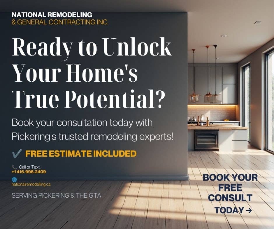 National Remodeling & General Contracting Inc, kitchen renovation in Pickering