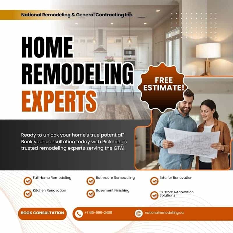 National Remodeling & General Contracting Inc, kitchen renovation in Pickering, image 2
