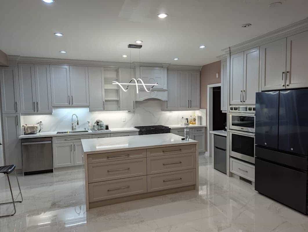 New life Kitchen and Bath Inc., cabinet and countertop installation in Brampton, image 2