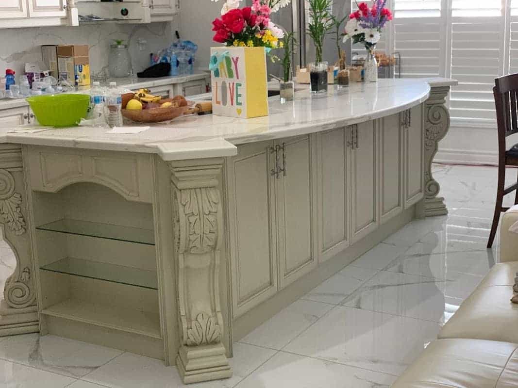 New life Kitchen and Bath Inc., cabinet and countertop installation in Brampton, image 3