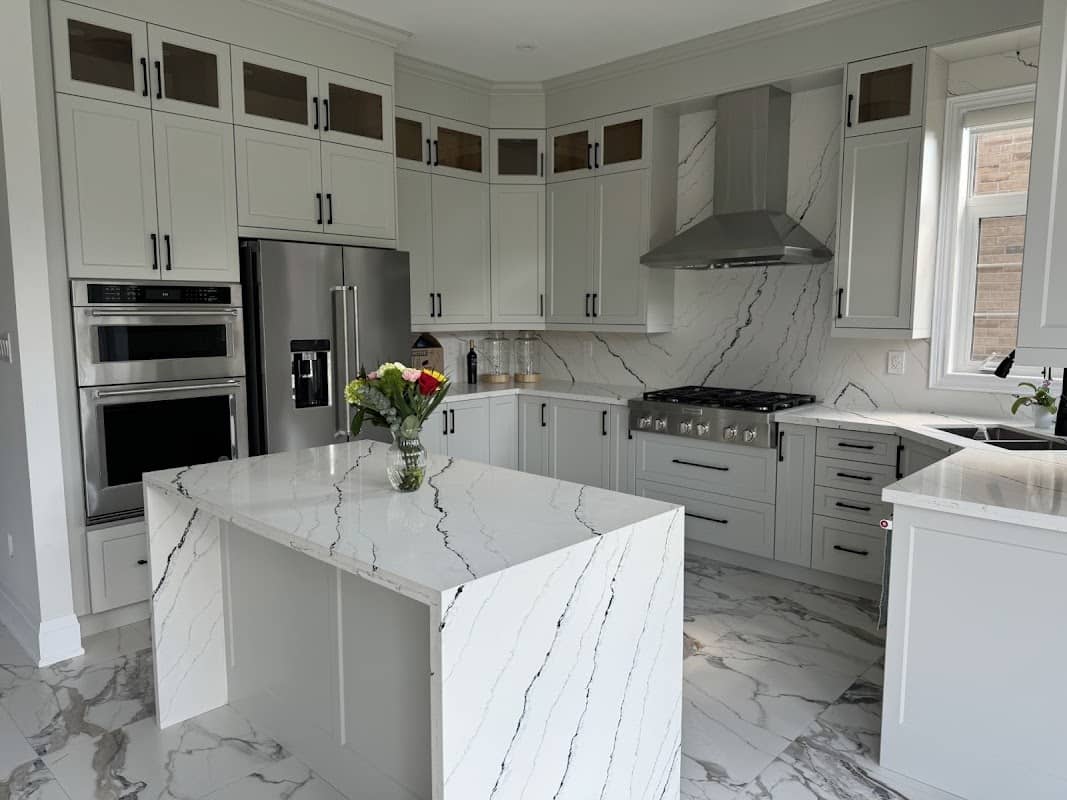 Plastform Kitchen & Countertops, cabinet and countertop installation in Brampton