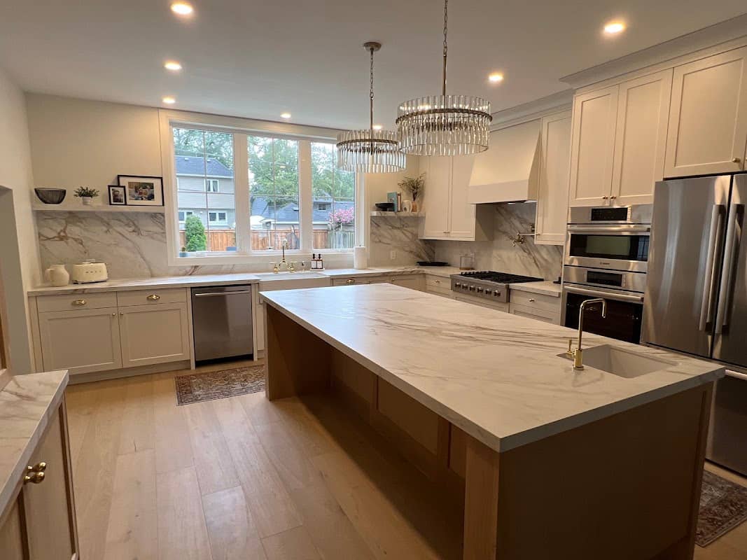 Provincial Granite & Marbleworx Inc, countertop installation in Burlington