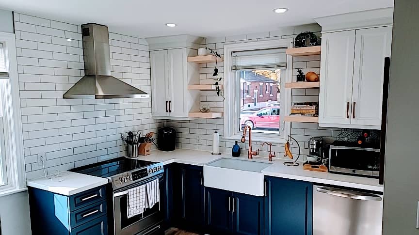 Sage Kitchen & Bath, cabinet and countertop installation in Brampton