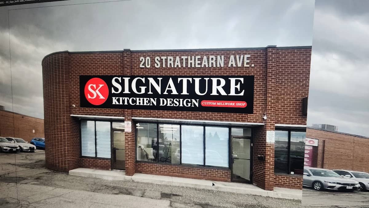 Signature Kitchen Designs, cabinet and countertop installation in Brampton