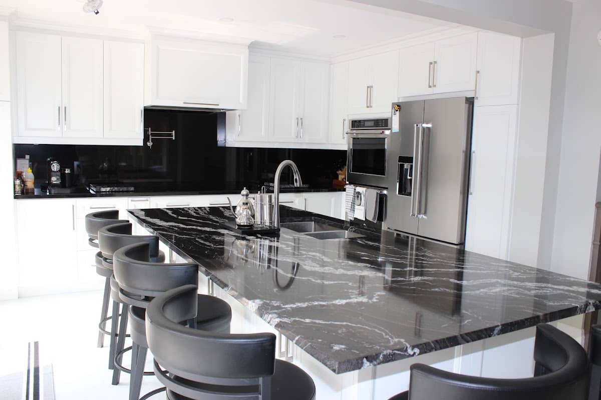 Stone Countertop Fabrication, kitchen renovation in Vaughan