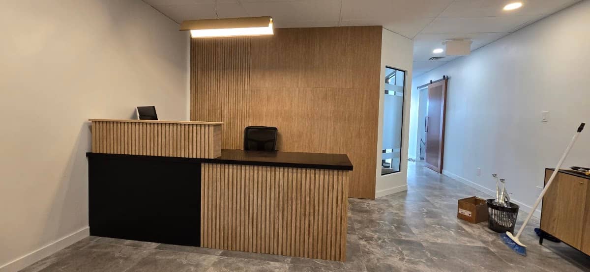 TimbeRich Inc., cabinet and countertop installation in Oakville