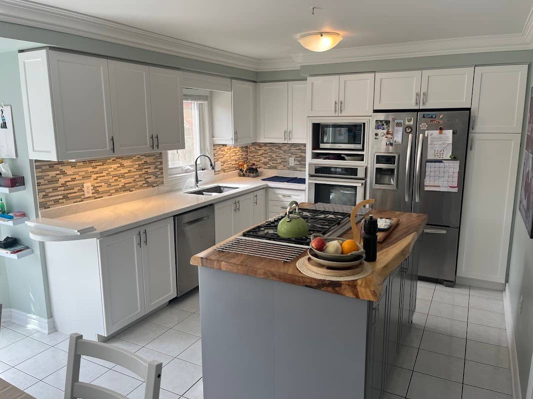 Trends Wood Finishing, cabinet and countertop installation in Oakville