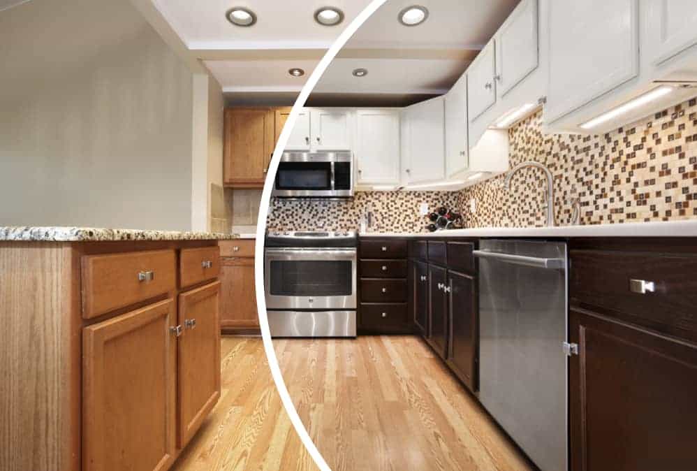 Urban Kitchen Refacing, kitchen renovation in East York, image 2