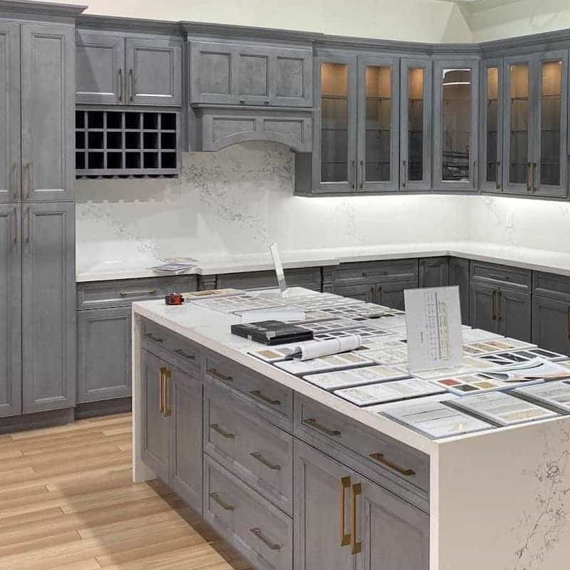 Zlite Wood Kitchen Cabinets, cabinet and countertop installation in Vaughan, image 3